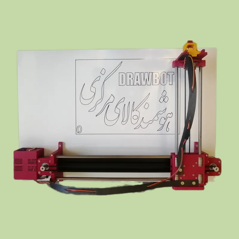 ربات نویسنده (پلاتر نقاش) axidraw cnc pen plotter