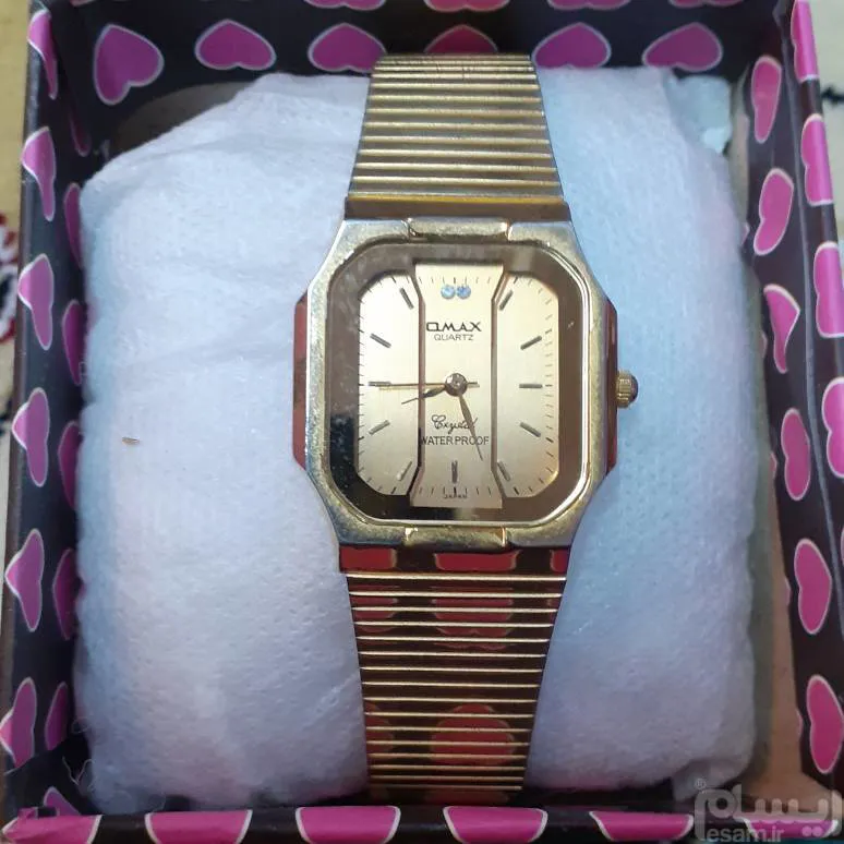 ساعت مچی omax قدیمی و اورجینال