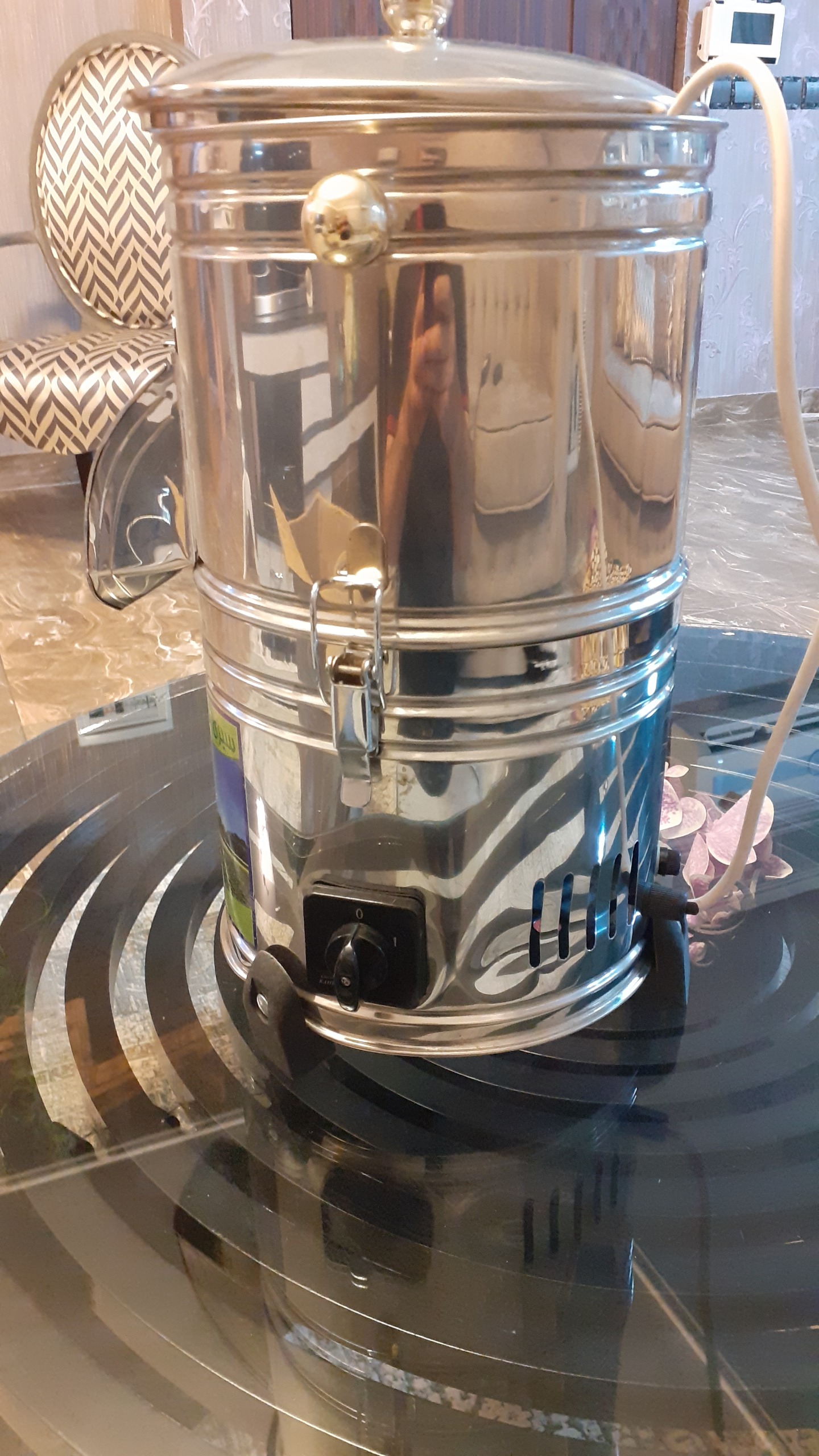 سبزی خرد کن اطلس موتور سنگین سه کیلویی در حد نو