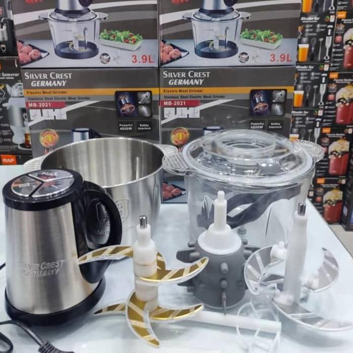 خردکن غذاساز دو کاسه سیلورکرست- قدرت 4000w وات