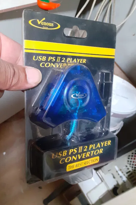 دو عدد تبدیل usb برای پلی استیشن 1و 2