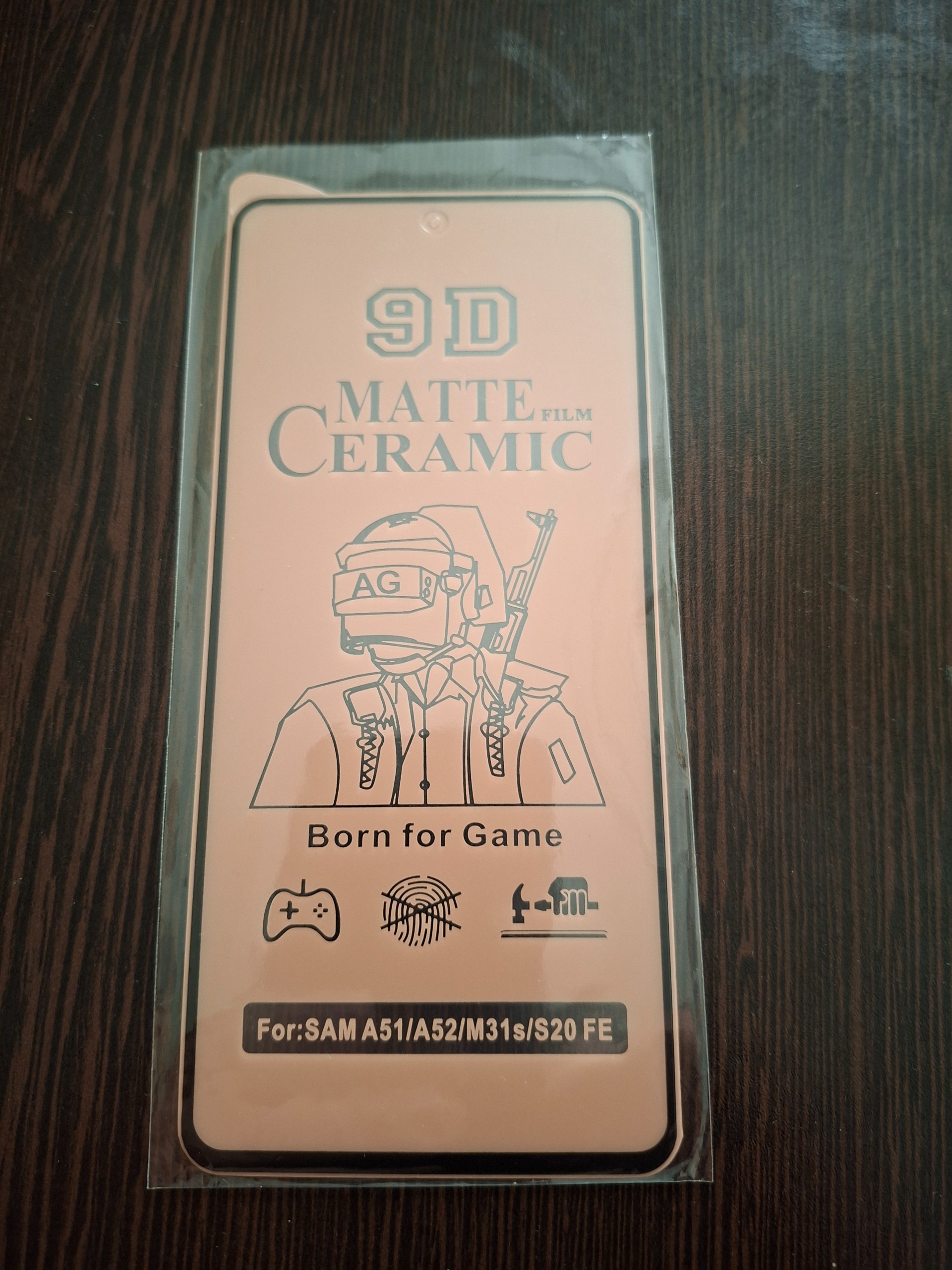 محافظ صفحه سرامیکی گوشی a52 سامسونگ