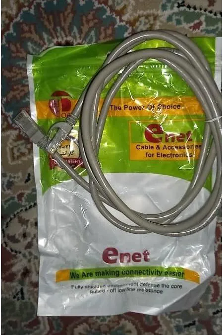 کابل شبکه CAT6 به طول 1 متر