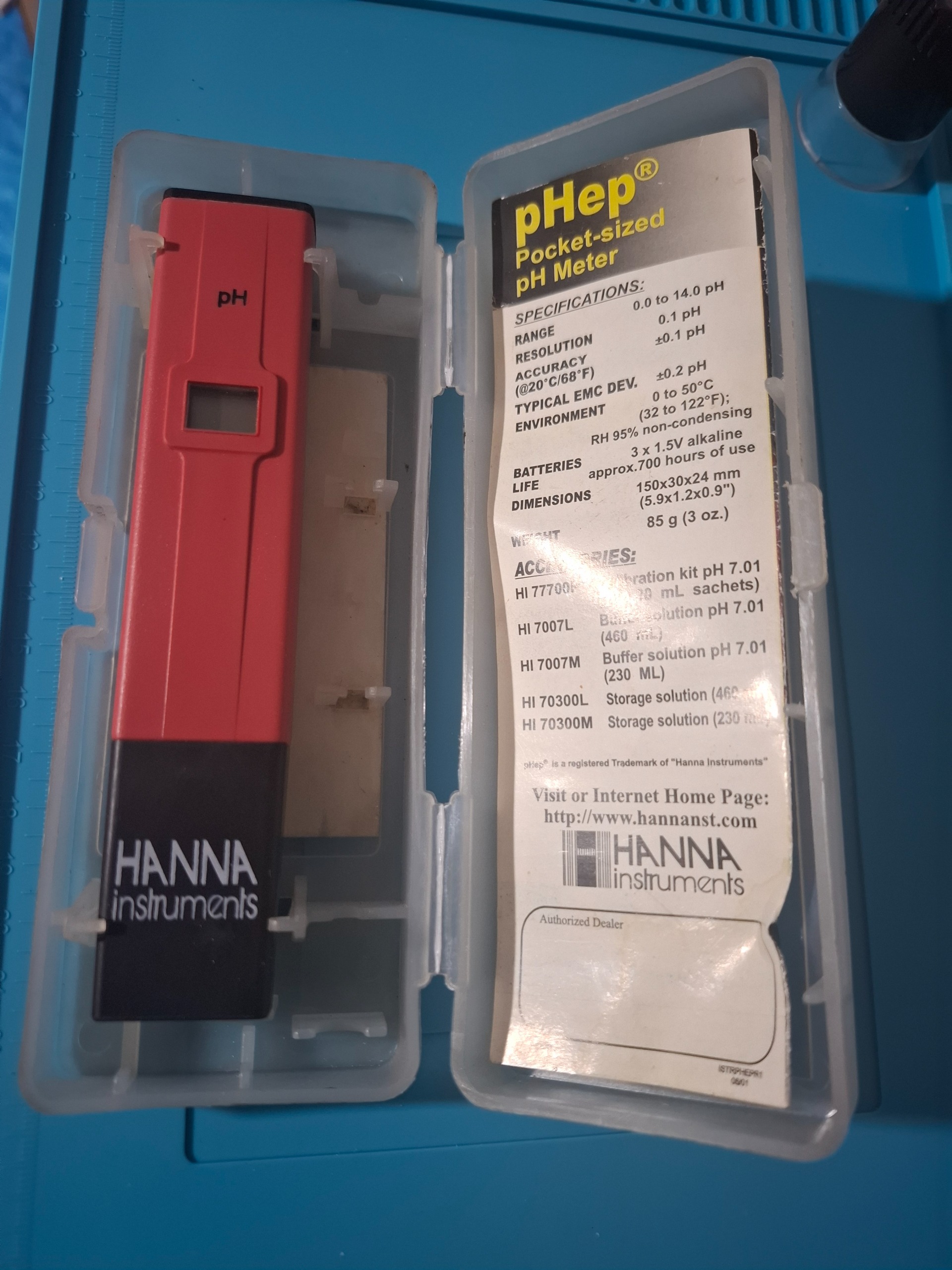Ph سنج آب