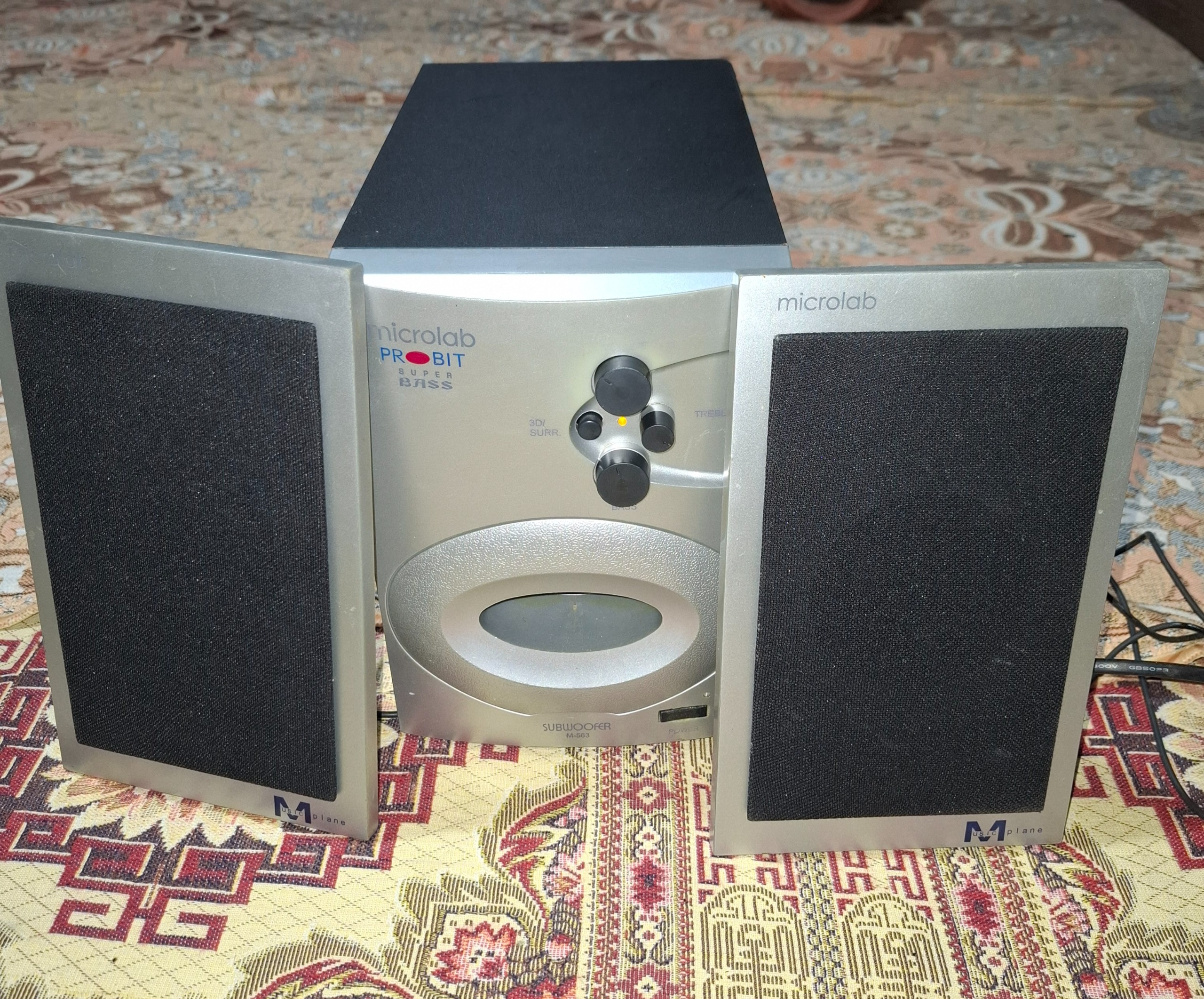 اسپیکر سه تکه میکرولب اصل