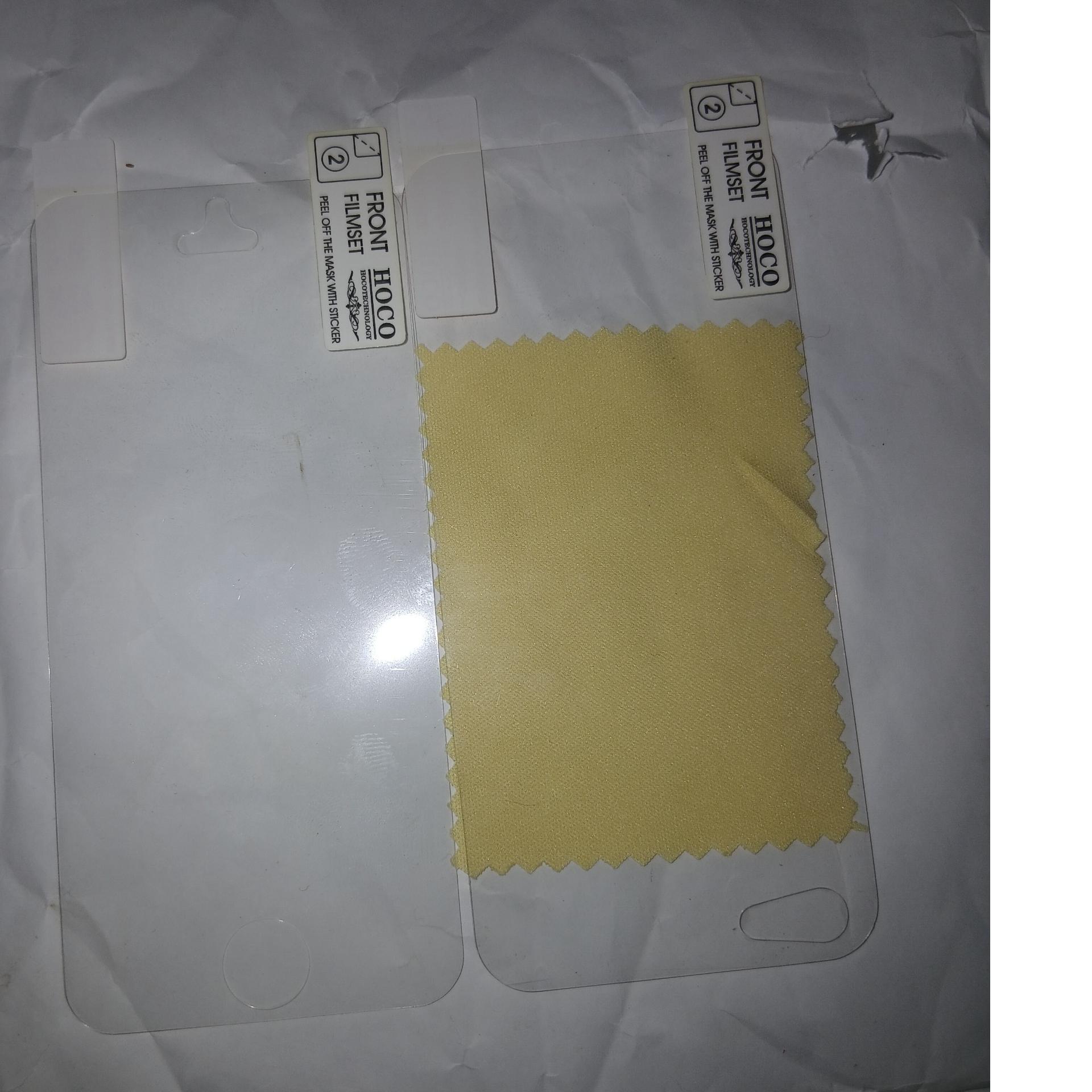 برچسب ضدخش صفحه نمایش آیفون 5 جلو و پشت