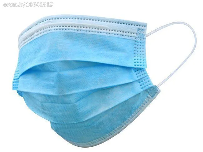 ماسک سه لایه کشی FACE MASK پک 50 عددی آبی