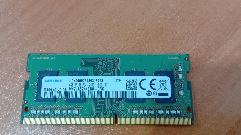 رم لپ تاپ DDR4 تک کاناله 2400 مگاهرتز سامسونگ