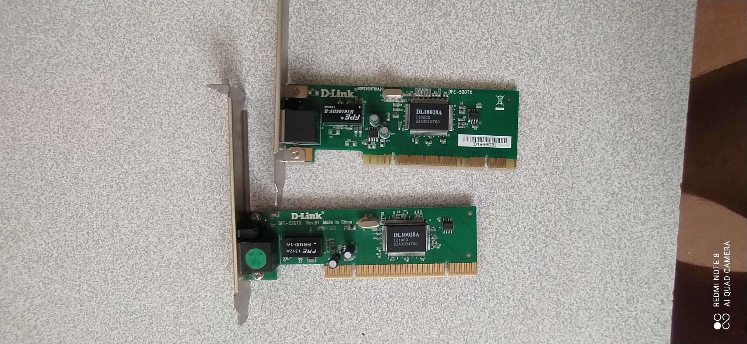 کارت شبکه اینترنال PCI