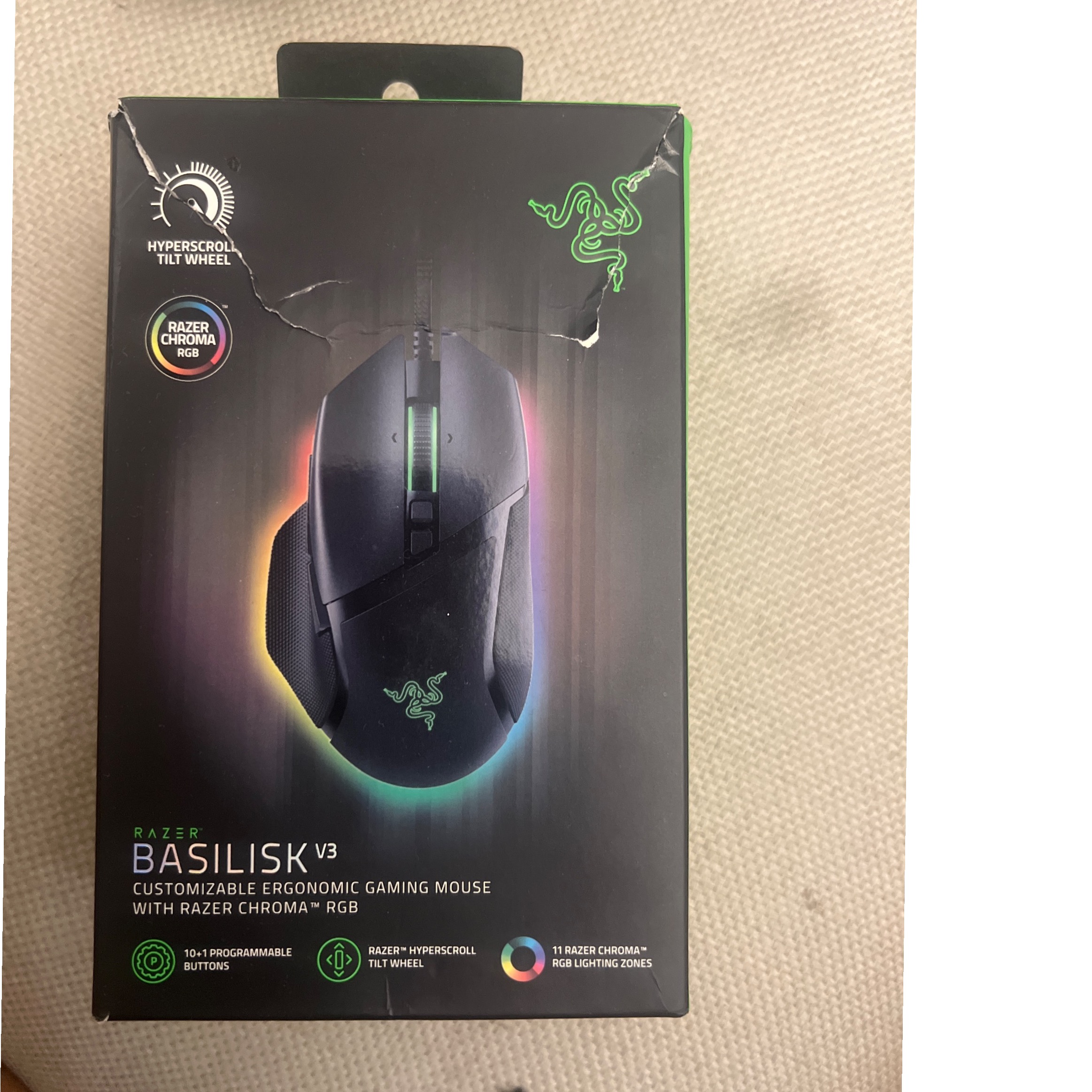 موس ریزر مدل basilisk v3