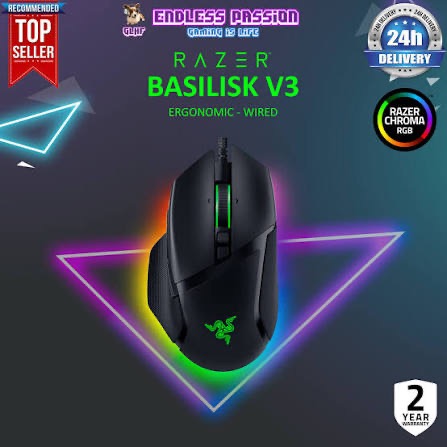 موس ریزر basilisk v3 باسیم