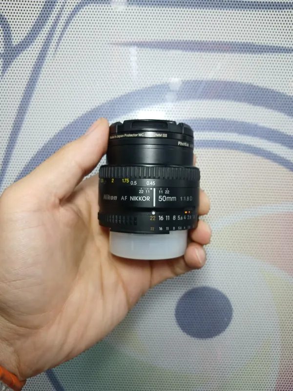 لنز 50 فیکس نیکون F 1.8 سری D