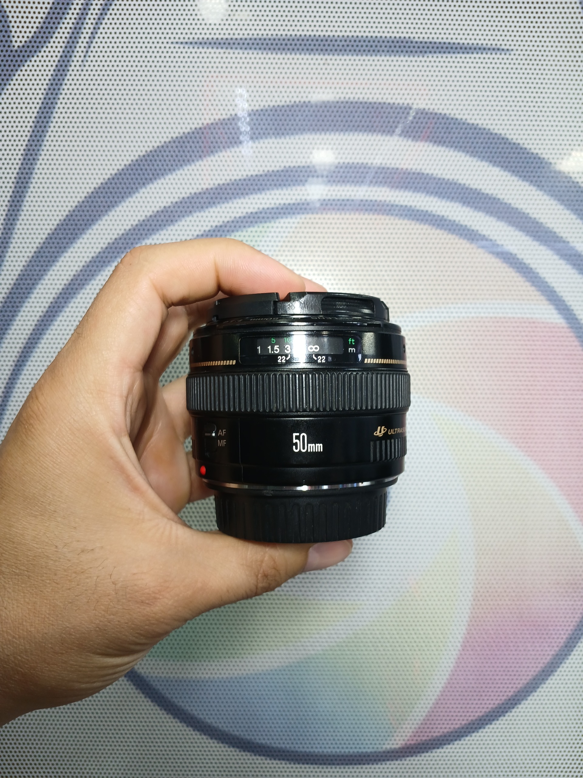 لنز 50 فیکس کانن F 1.4 USM