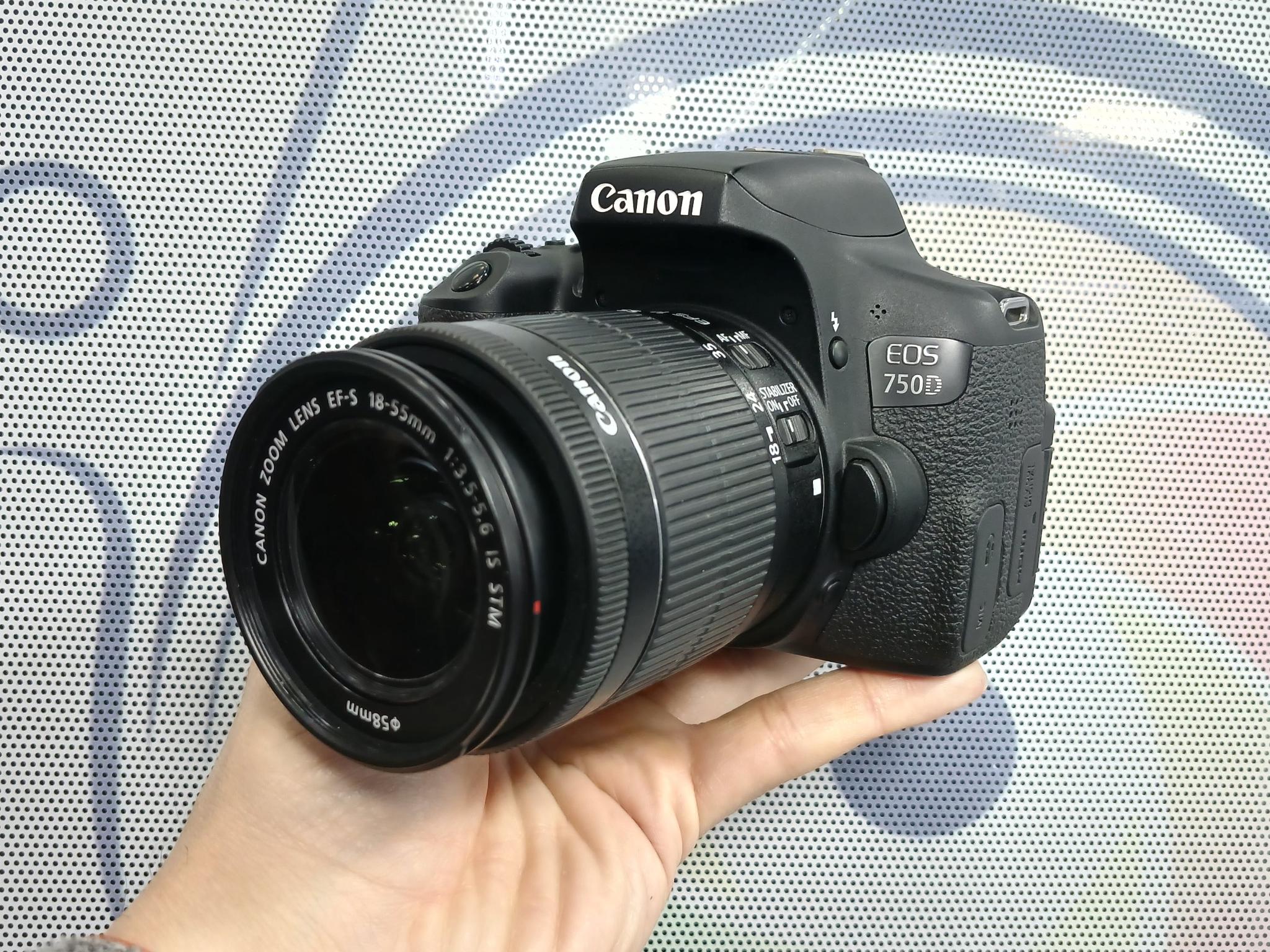کانن مدل 750D با لنز 18.55 STM