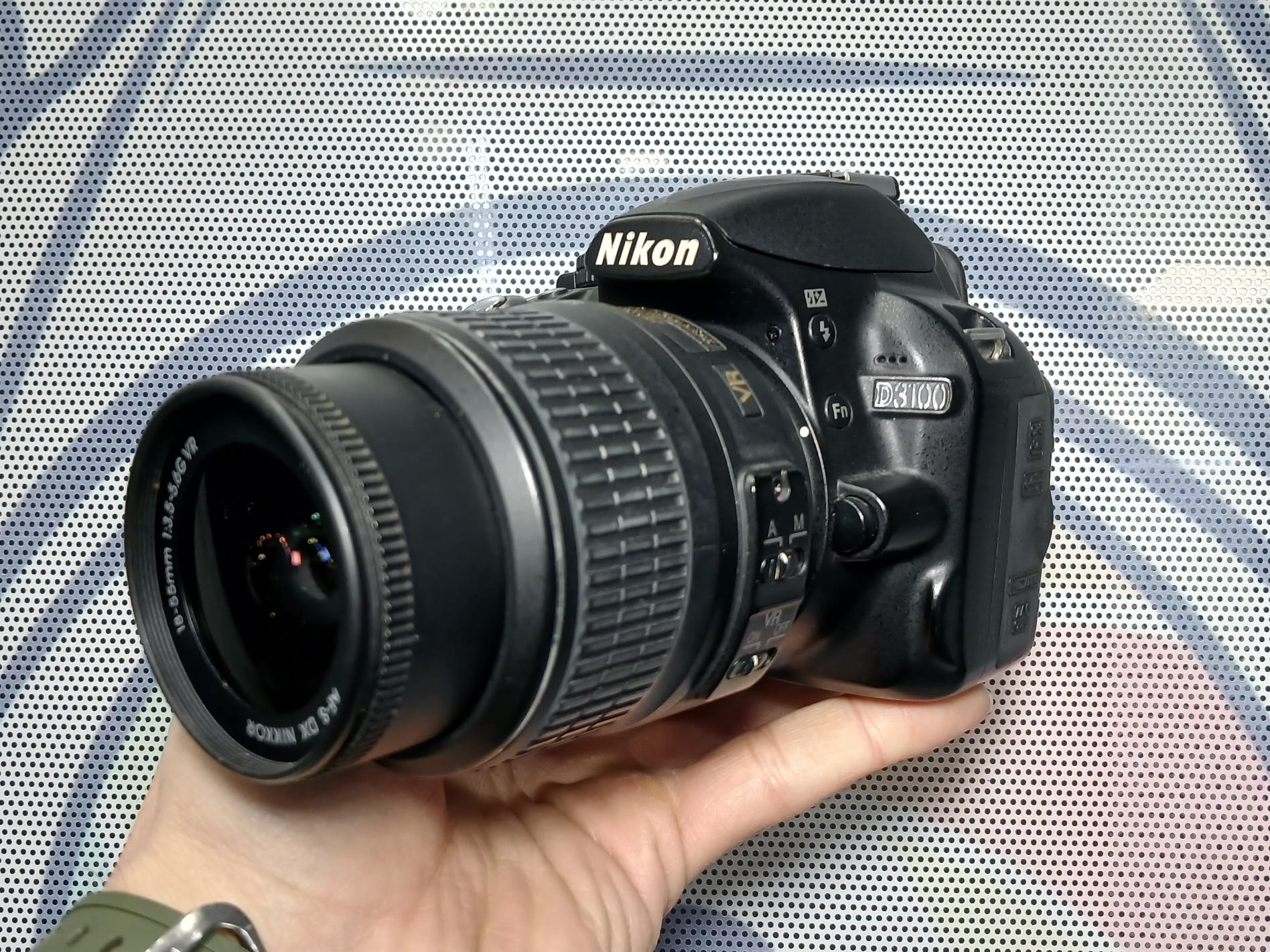 نیکون مدل D3100 با لنز 18.55 VR