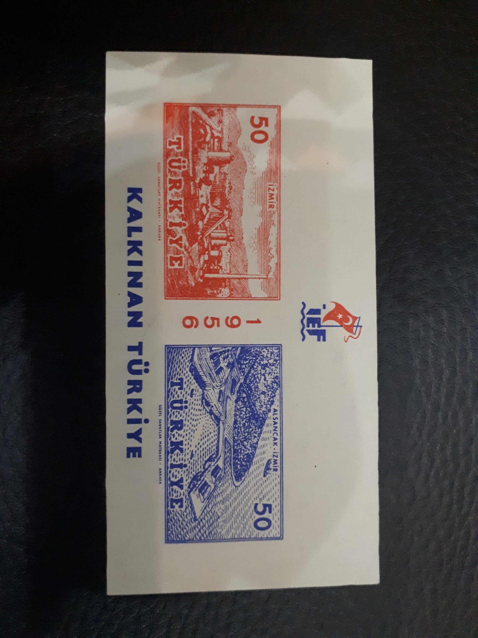 سوینر شیت تمبر کلاسیک ترکیه ، 1956
