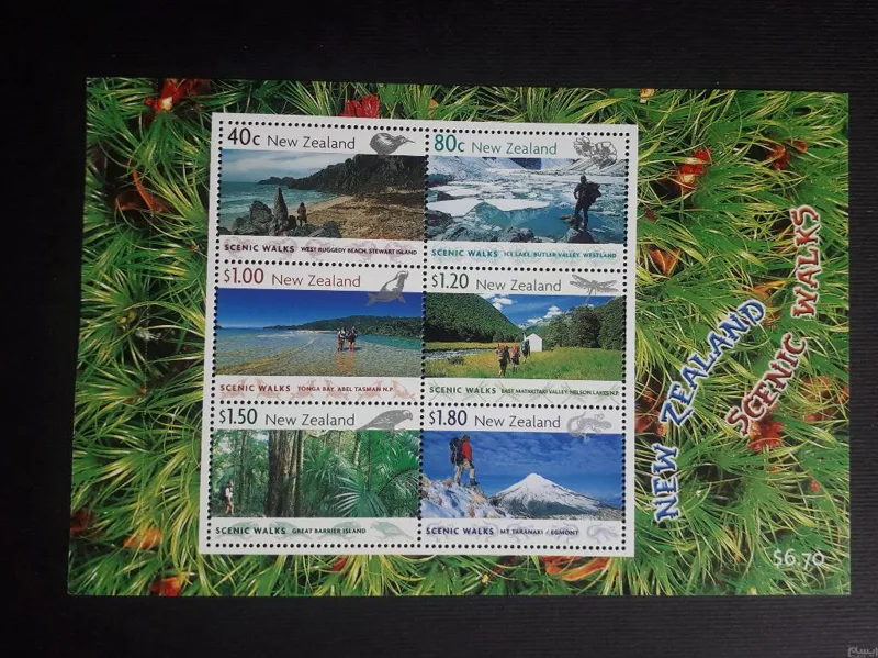 سوینر شیت تمبر دریا ، نیوزلند