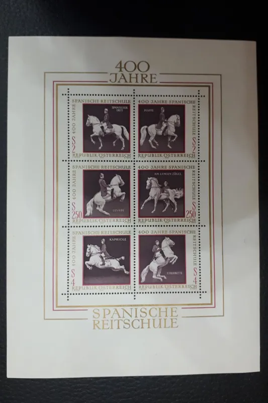 سوینر شیت تمبر اسب ، اتریش اطریش
