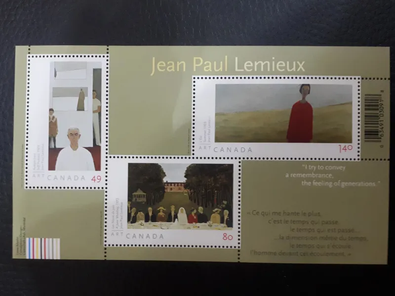 سوینر شیت تمبر ، کانادا