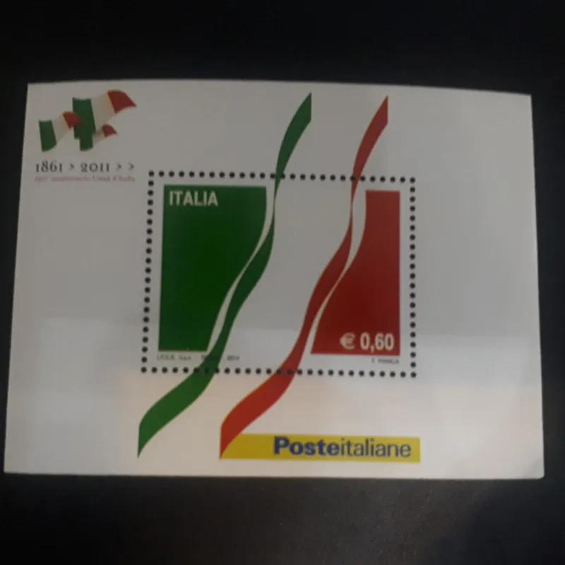 سوینر شیت تمبر پرچم ایتالیا