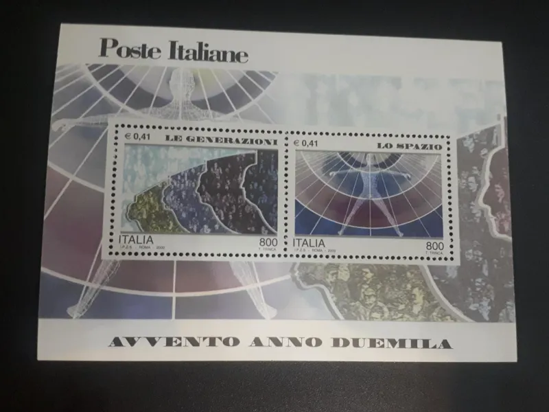 سوینر شیت تمبر ایتالیا