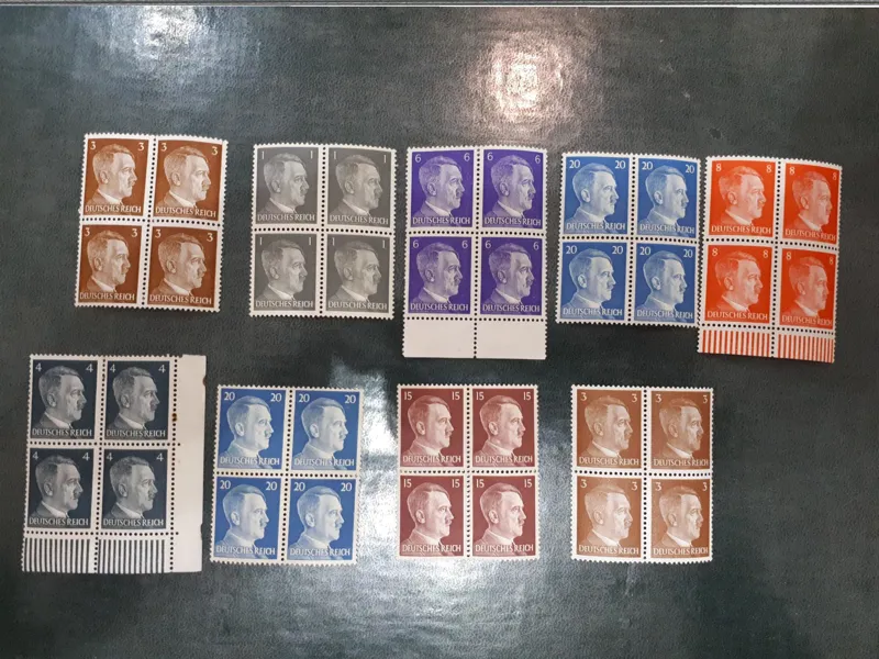 9 بلوک ( 36 تمبر ) آلمان رایش هیتلر