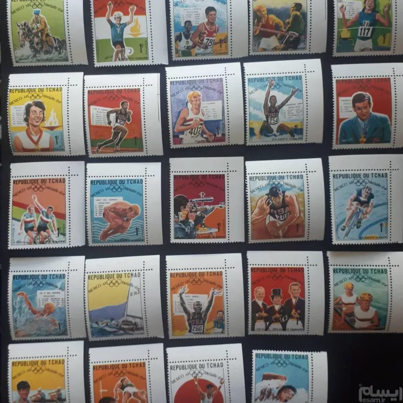 24 تمبر ورزشی المپیک مکزیک 1968