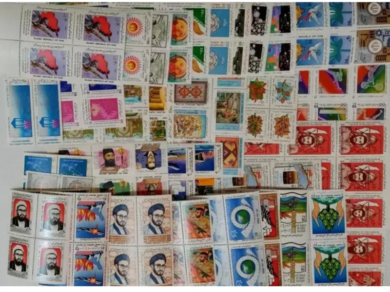 65 بلوک ( 260 تمبر ) یرست سال کامل 1367 جمهوری