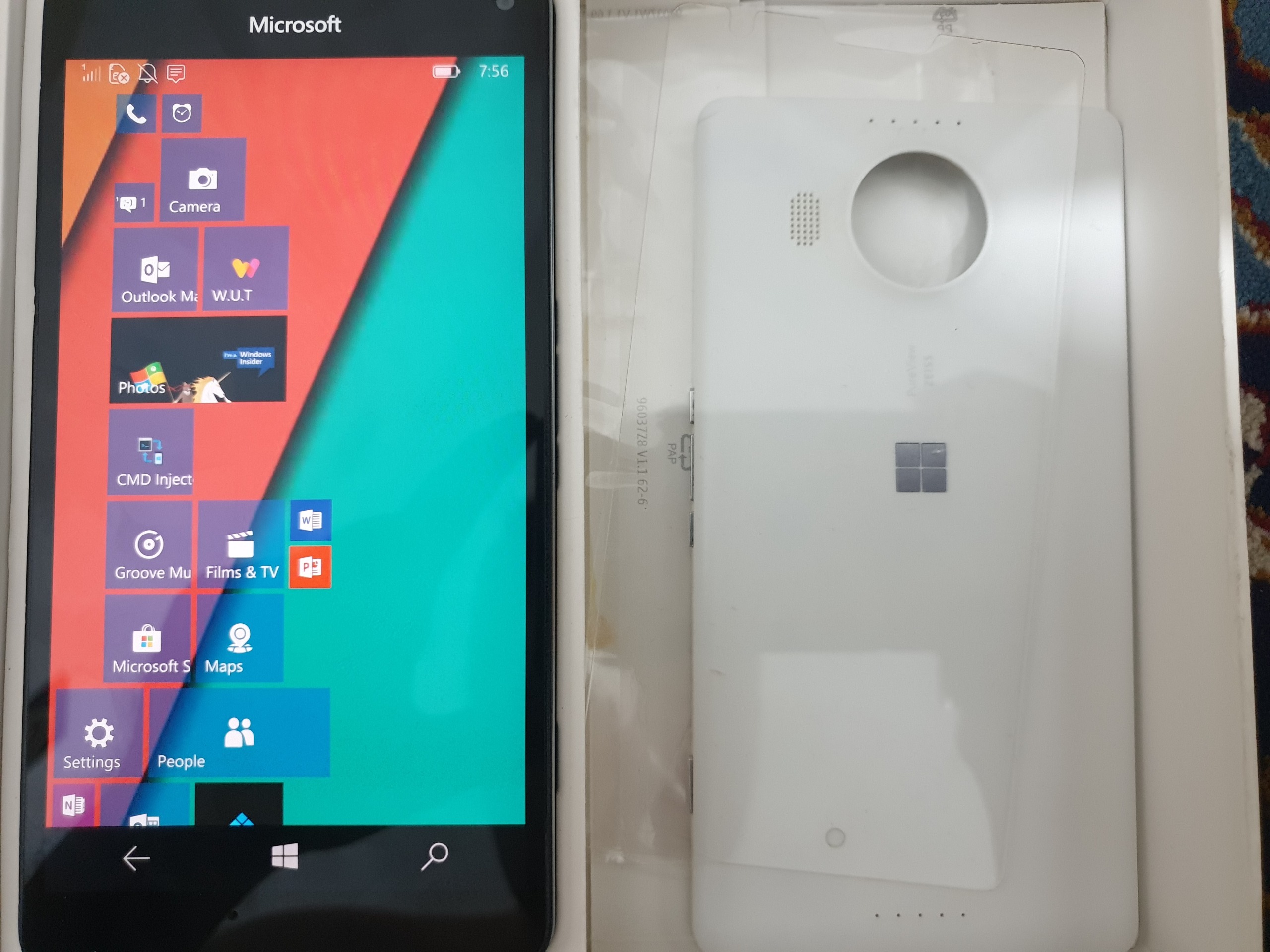 Lumia 950XL با گارد و گلس