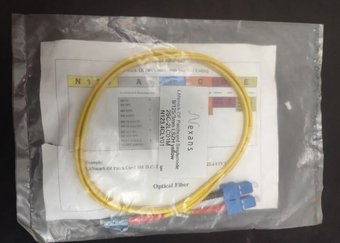 پچکورد فیبر نوری نگزنس 2sc-2lc