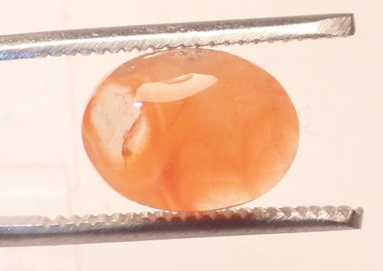 نگین عقیق تراش الماسی