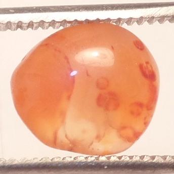 نگین عقیق قدیم تراش