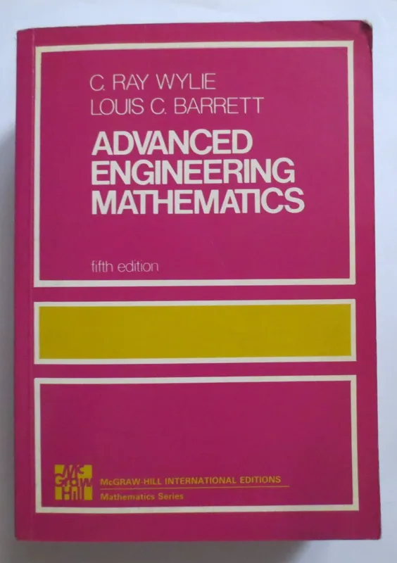 Advanced Engineering Mathematics ریاضی