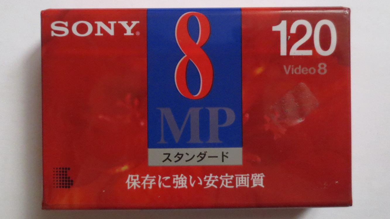 Sony MP 8mm Video Cassette سونی آکبند خام