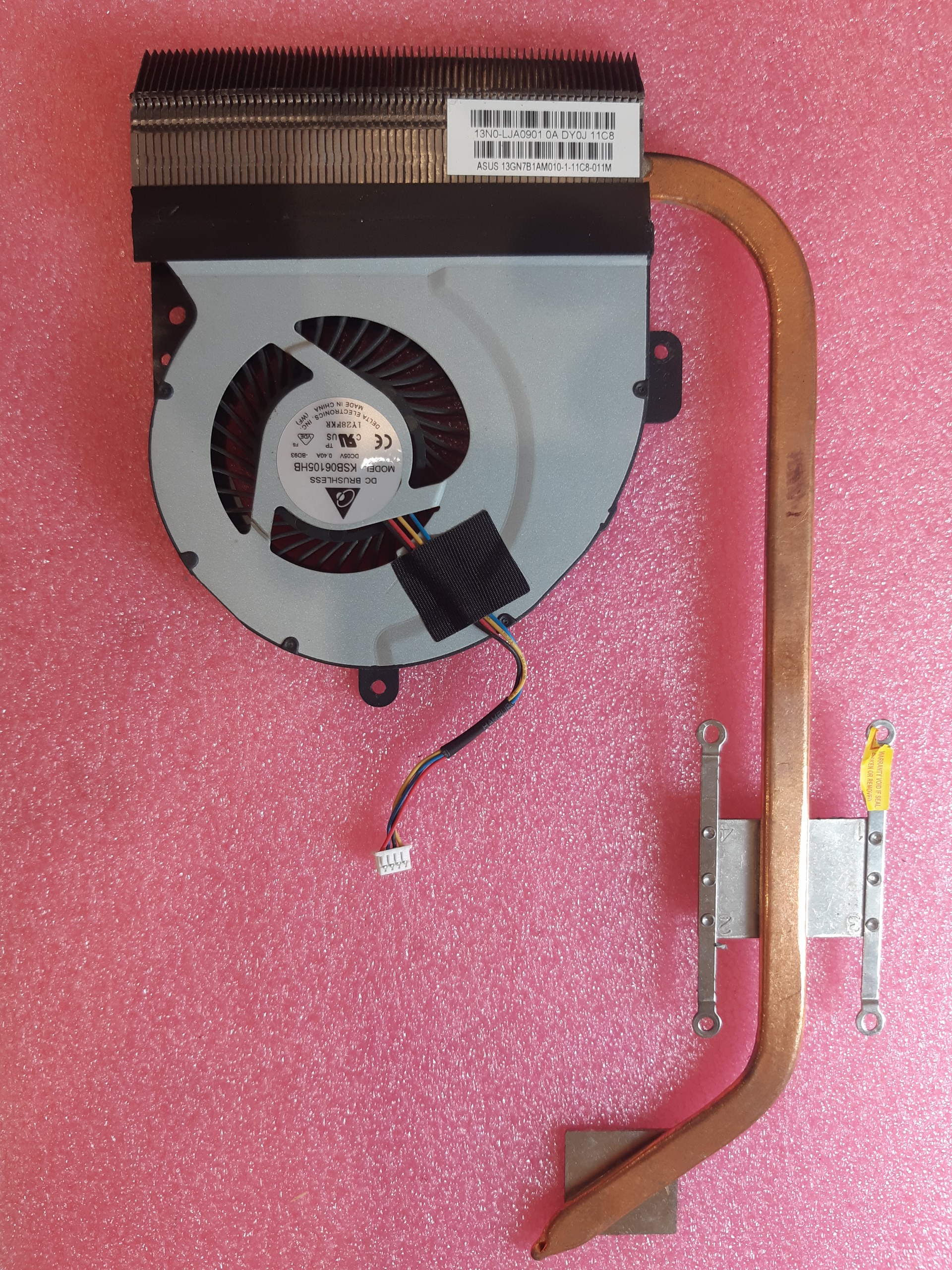 فن و هیت سینک ایسوس x54c k54c