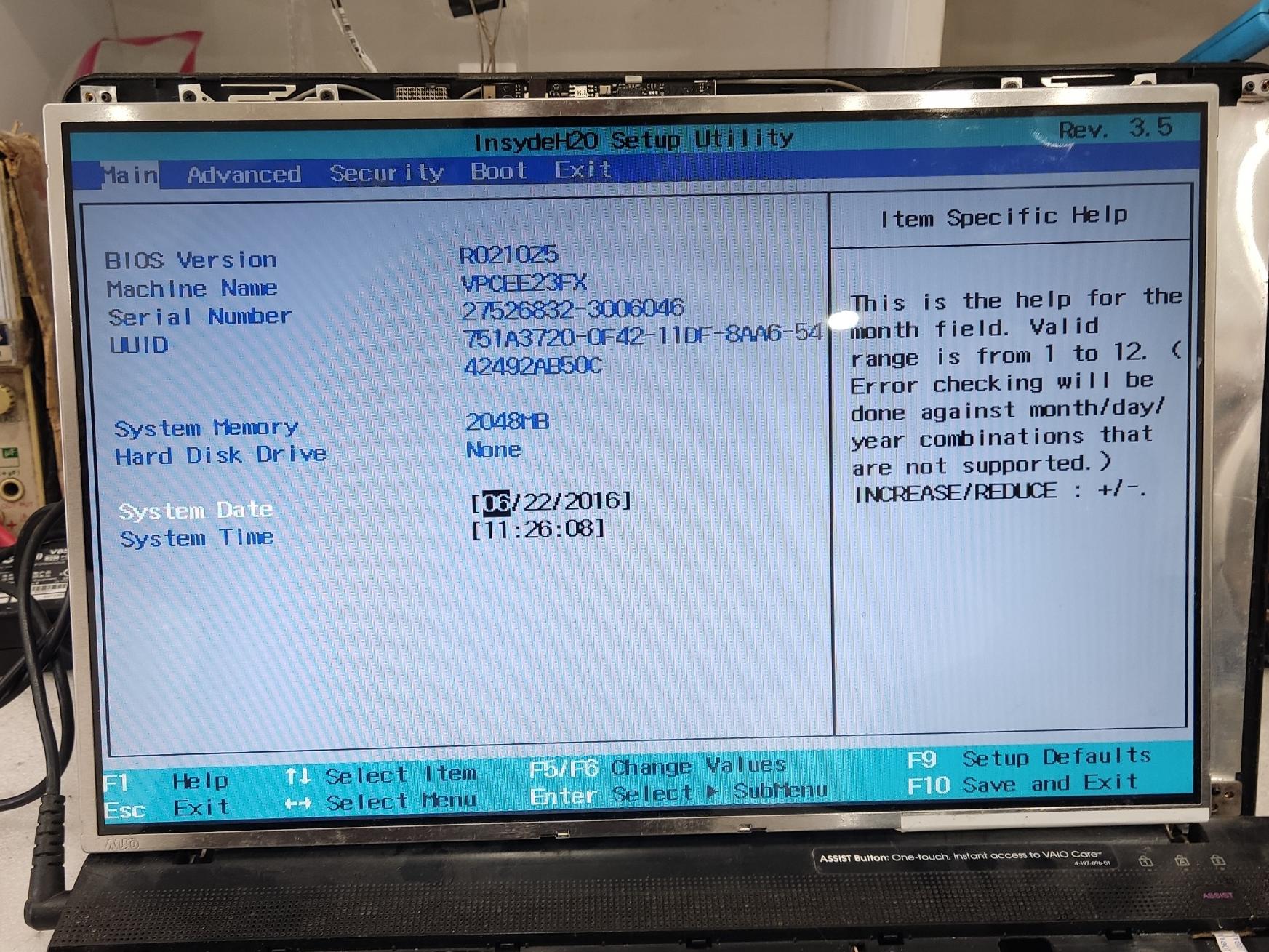 LCD 15.4 30PIN B154EW08
