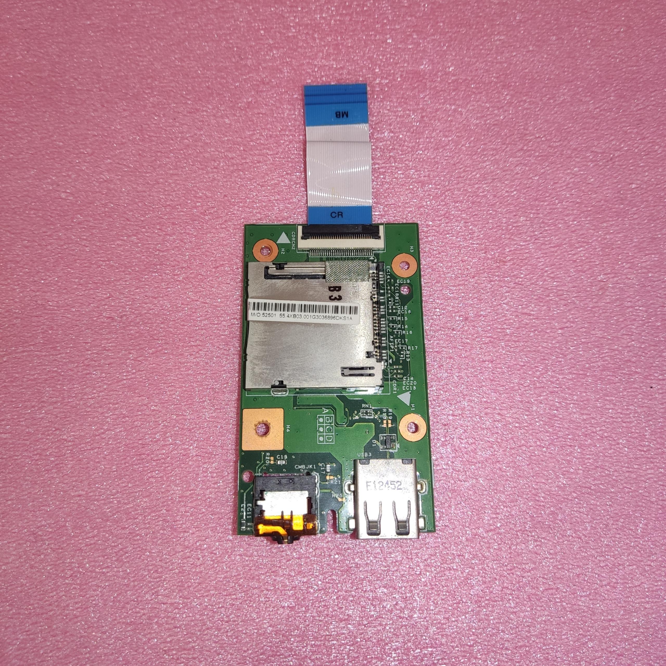 برد رم ریدر، جک صدا و USB لپ تاپ Lenovo B590