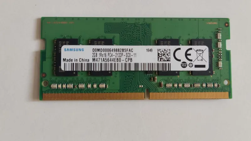 رم لپ تاپ 2GB PC4 SAMSUNG