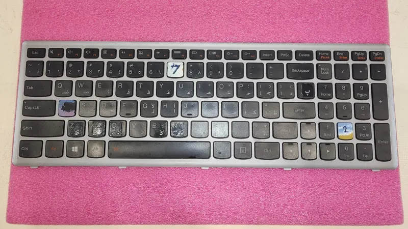 کیبورد لپ تاپ Lenovo IdeaPad Z500