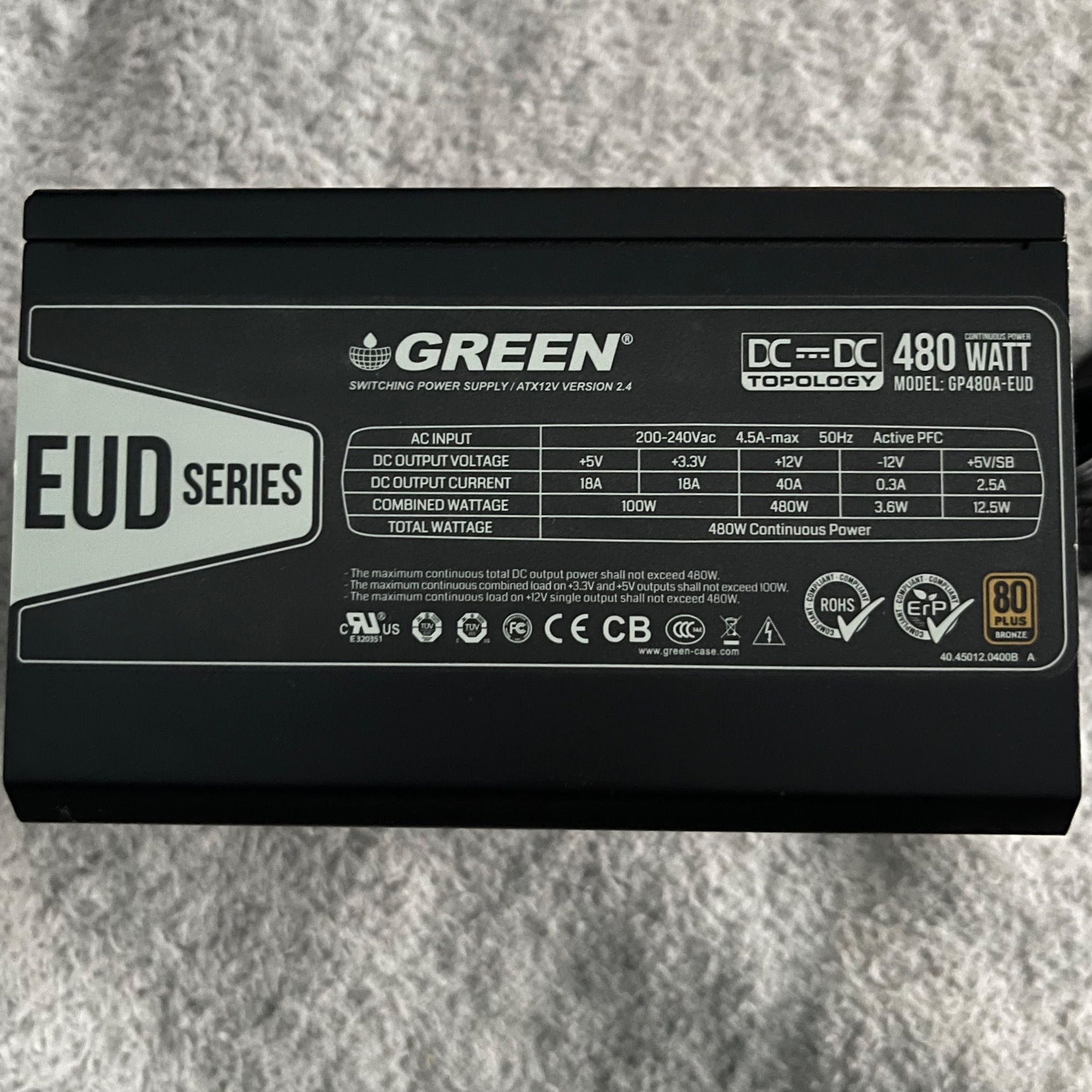 پاور گرین 480 وات