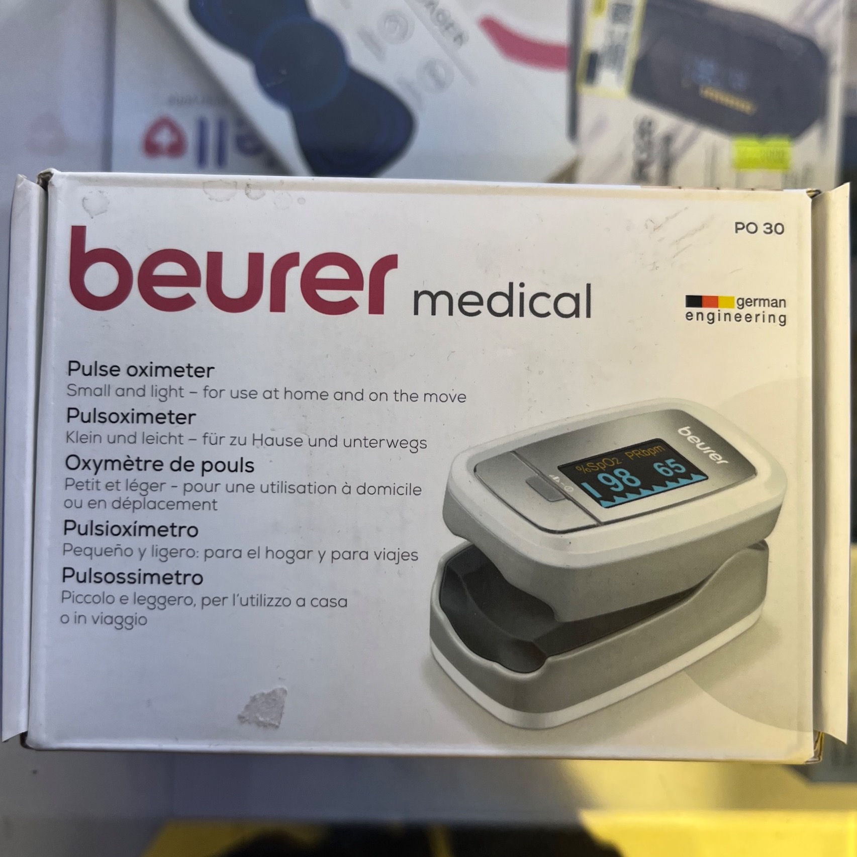 پالس اکسیمتر beurer PO 30