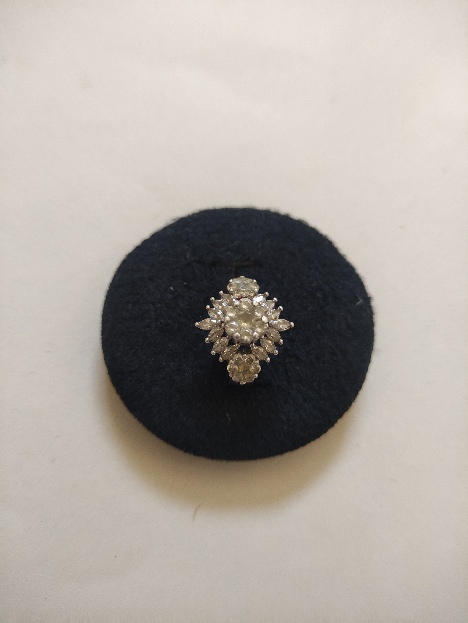 انگشتر نقره خارجی طبق عکس و توضیح