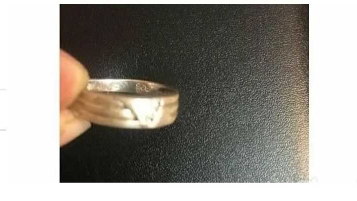 انگشتر نقره بسیار زیبا