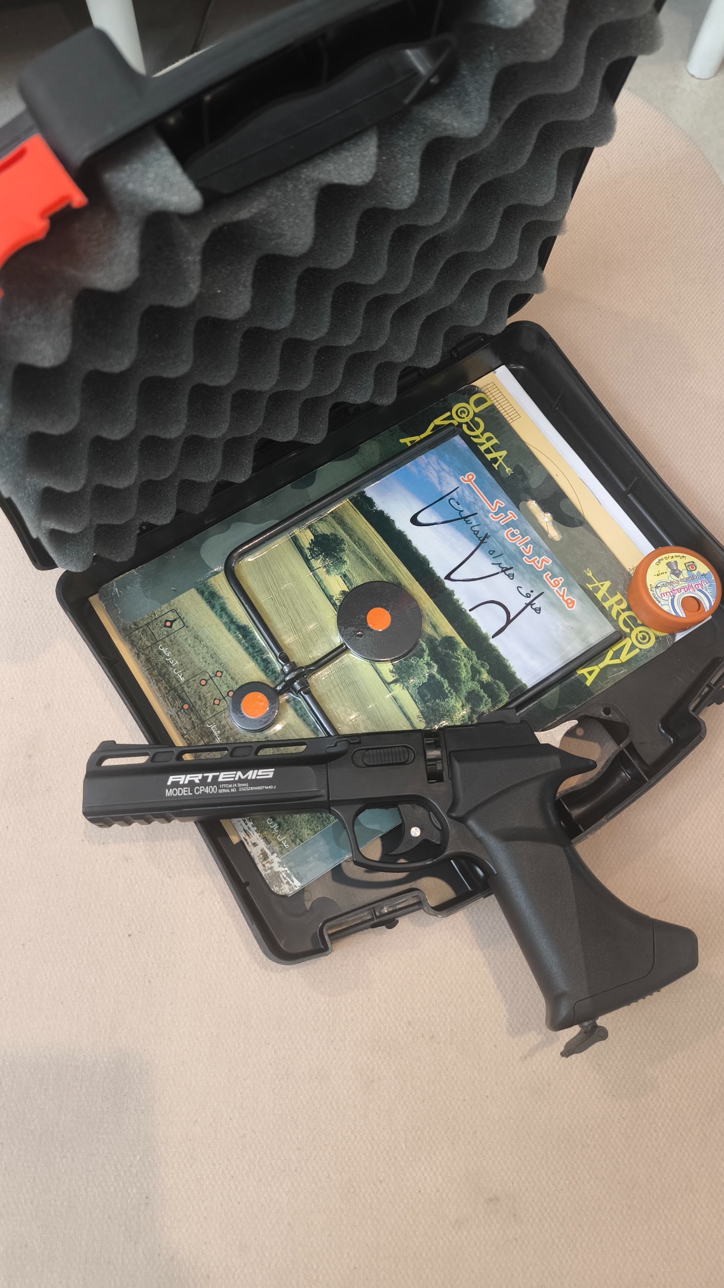 تپانچه آرتمیس مدل cp400