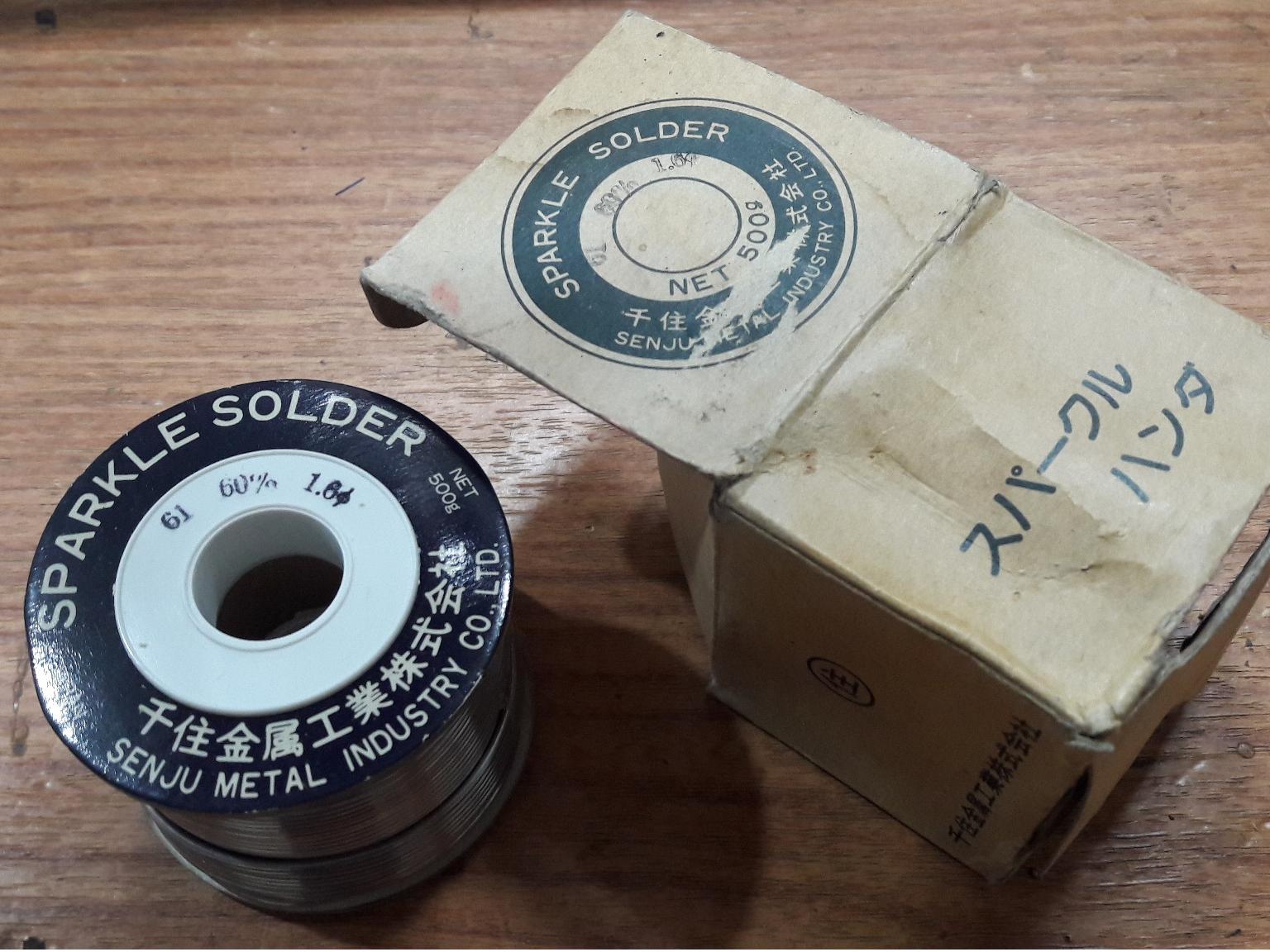 سیم لحیم ژاپنی قدیمی فوق العاده درجه یک قطر 1.6