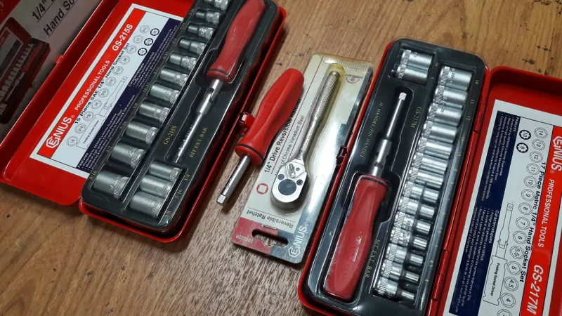 جعبه بکس 1/4 جنیوس میلیمتر و اینچی