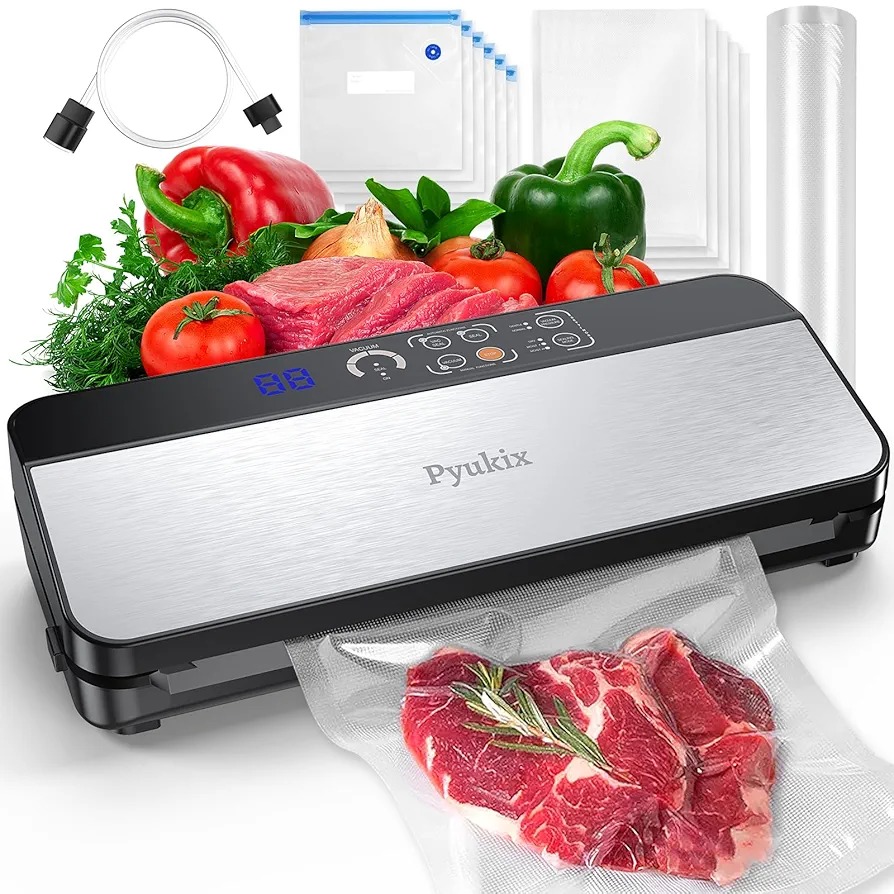 دستگاه سیلر وکیوم 8 کاره pyukix مدل vs6606x
