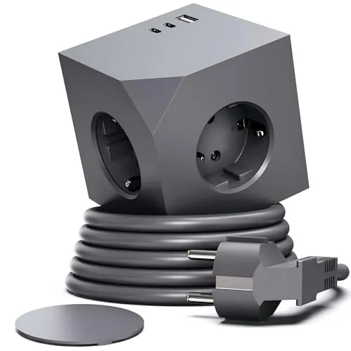 سه راهی و محافظ برق مگنتی 6 پورت