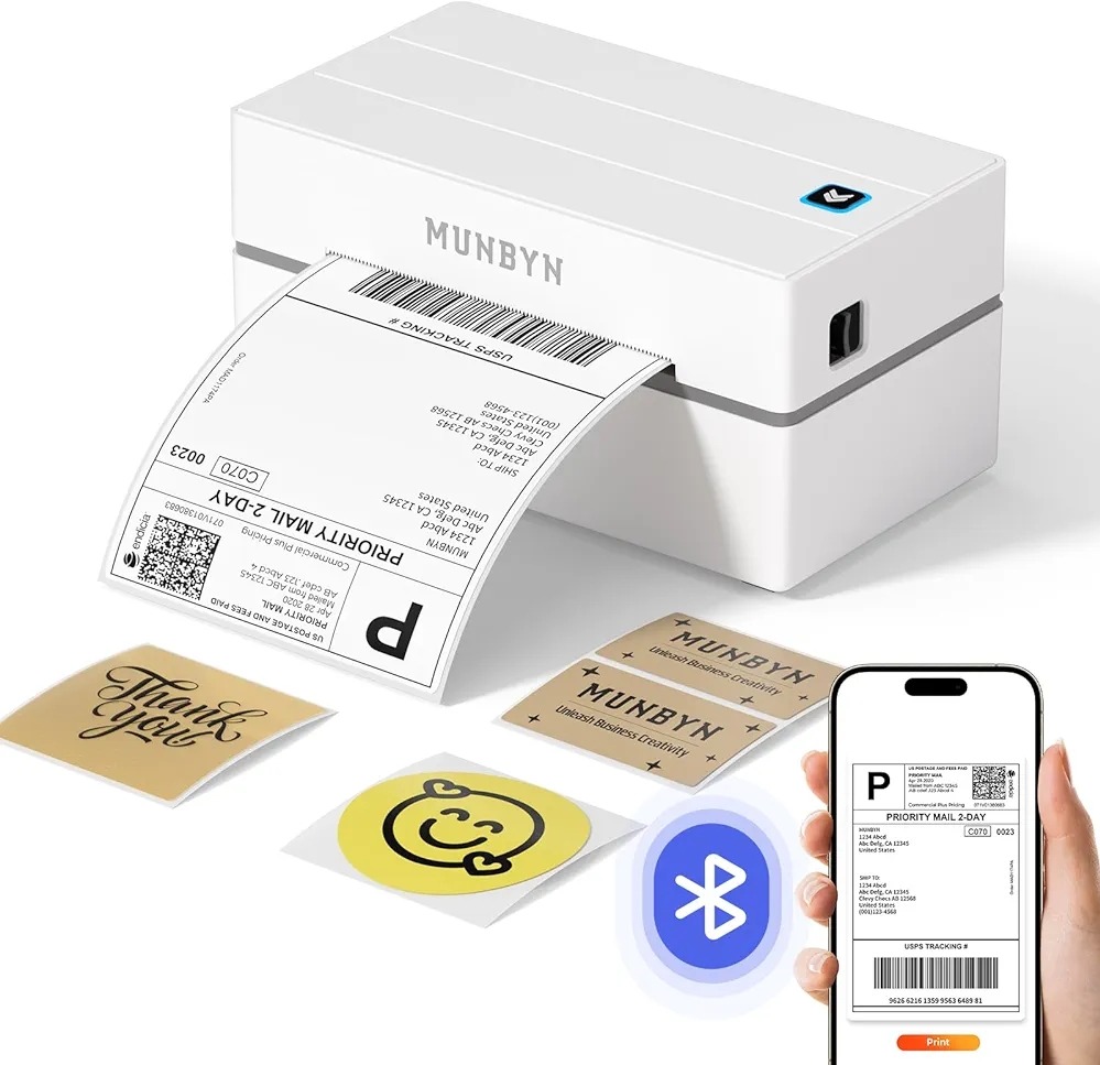 پرینتر لیبل زن حرارتی MUNBYB مدل ITPP130B