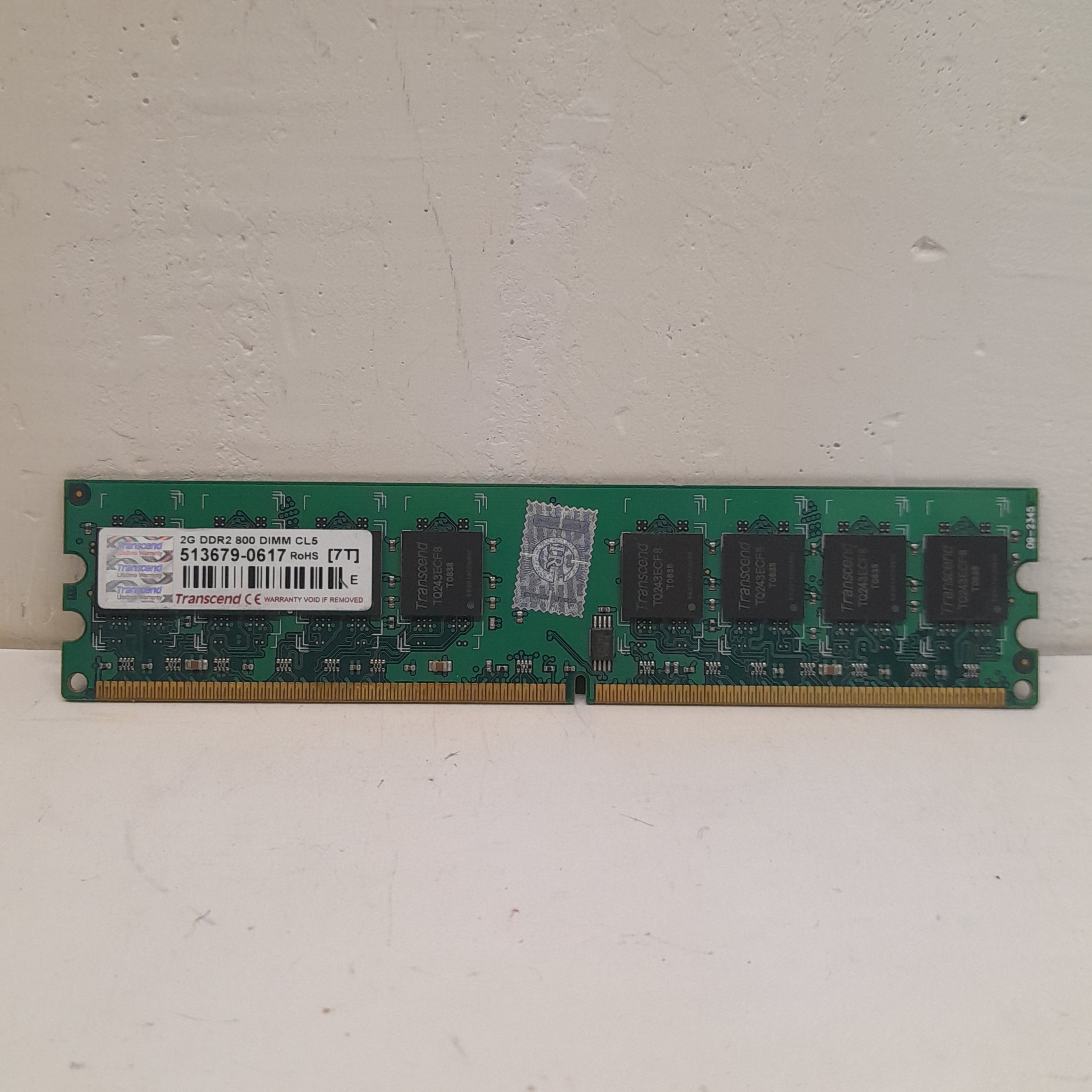 رم 2 گیگ ddr2 باس 800 ترنسند اصلی